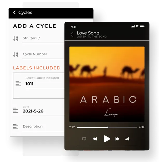 طراحی اپلیکیشن موسیقی